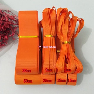 Ruy băng gân vải trơn giá rẻ 2cm lẻ 3 mét làm nơ, gói quà, làm phụ kiện handmade Pinky Shop