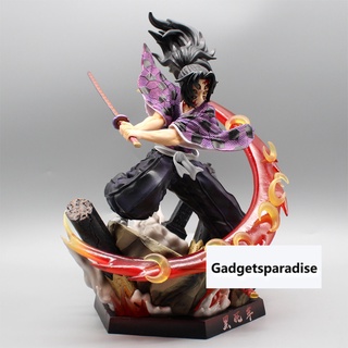 26CM Anime Demon Slayer Kimetsu No Yaiba GK Kokushibo PVC Nhân Vật Hành Động