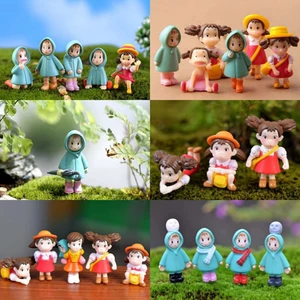 Mini Dễ Thương Các Bức Tượng Nhỏ Phong Cảnh Thu Nhỏ Nhựa Vườn Cổ Tích Đồ Trang Trí Vườn Cây Cảnh Búp Bê Đồ Trang Trí Nhà Cửa