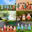 Mini Dễ Thương Các Bức Tượng Nhỏ Phong Cảnh Thu Nhỏ Nhựa Vườn Cổ Tích Đồ Trang Trí Vườn Cây Cảnh Búp Bê Đồ Trang Trí Nhà Cửa