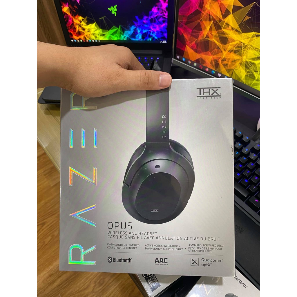 Tai nghe không dây Razer Opus Black THX | Shopee Việt Nam