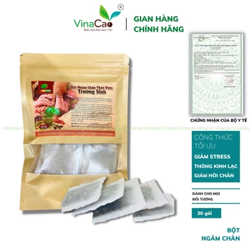 [30 gói] Bột ngâm chân, thảo dược ngâm chân Đông Y giảm đau nhức xương khớp, tê bì chân tay, lưu thông khí huyết