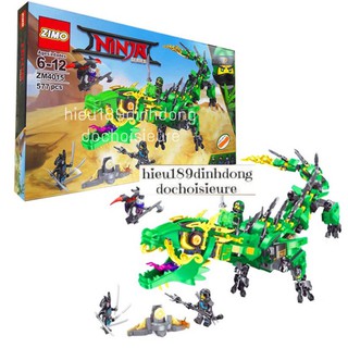 Lego rồng xanh sẽ khiến cho các bạn trẻ phấn khích với bộ sưu tập mới của mình. Sự linh hoạt của các khối lego khiến cho hình ảnh của loài rồng trở nên cực kỳ độc đáo và ấn tượng.