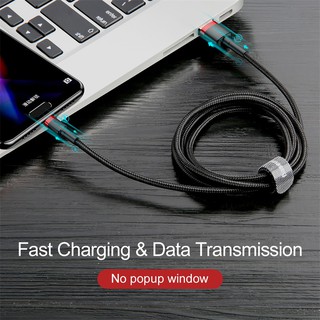 Cáp sạc nhanh Baseus cho thiết bị USB type-C Xiaomi redmi dài 0.5m 1m 2m