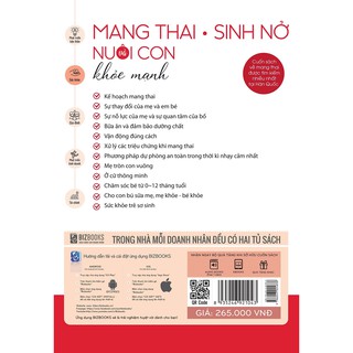 Sách - Mang Thai Sinh Nở Nuôi Con Khỏe Mạnh