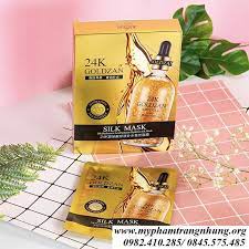 ( HỘP 10 MIẾNG ) 𝐌𝐚̣̆𝐭 𝐍𝐚̣ mờ 𝐍𝐀́𝐌 𝐓𝐀̀𝐍 𝐍𝐇𝐀𝐍𝐆 ,  𝐌𝐔̣𝐍 𝐓𝐇𝐀̂𝐌 𝐆𝐎𝐋𝐃 𝐕𝐀̀𝐍𝐆 𝟐𝟒𝐤