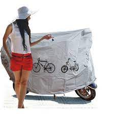 Bạt Che Nắng Mưa Tự Cuốn, Áo Bạt Phủ Xe Máy Cao Cấp Bảo Vệ Màu Sơn Xe , màn chùm xe máy, trùm xe đạp điện , bạt che mưa
