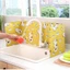 Miếng chắn văng dầu mỡ họa tiết bắt mắt chống Bám Lên Tường, Kệ Bếp Và Các Vật Dụng Nhà Bếp