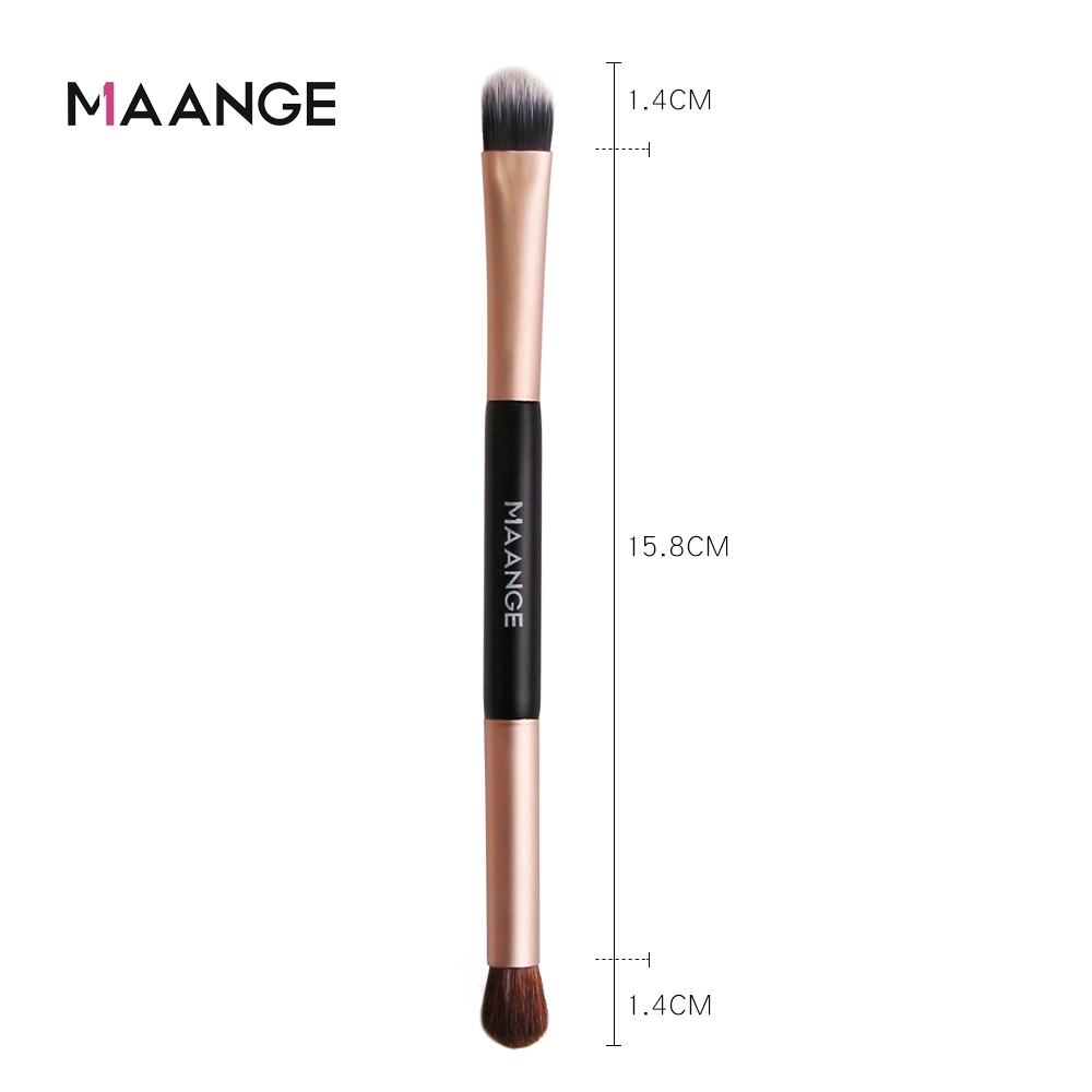 Cọ đánh phấn mắt MAANGE 2 đầu Cọ trang điểm chuyên nghiệp 5782