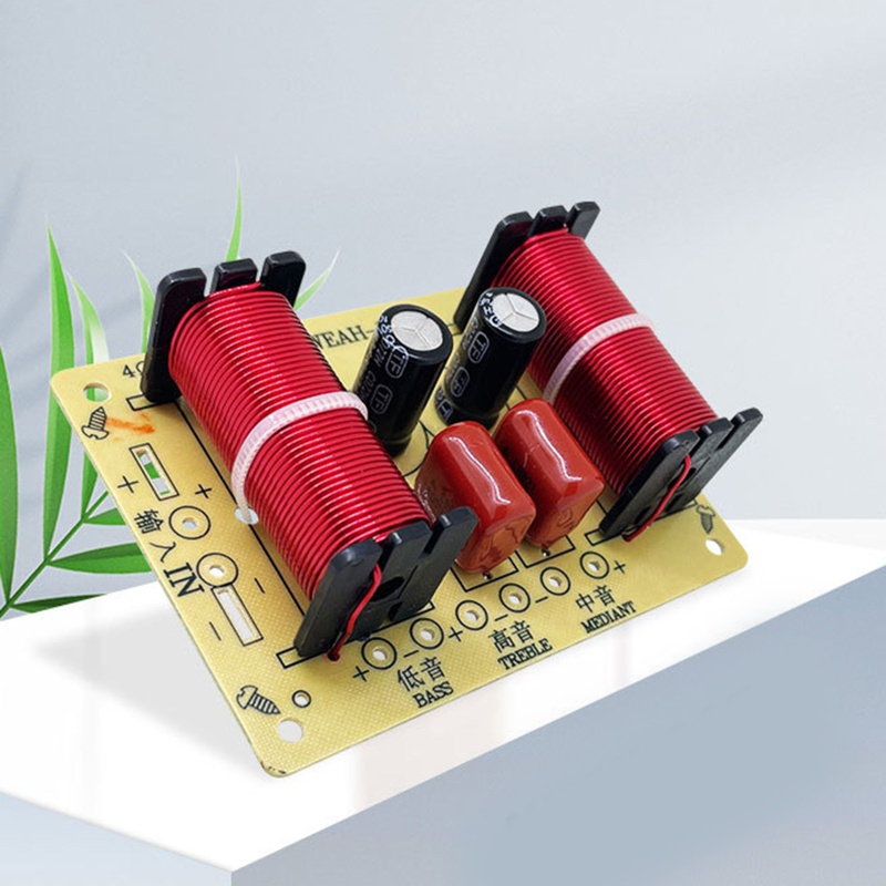 Bộ chia tần số loa 3 chiều YOI WEAH-305 Mô-đun lọc chéo Hi-Fi 150W cho loa gia đình DIY Treble Medi