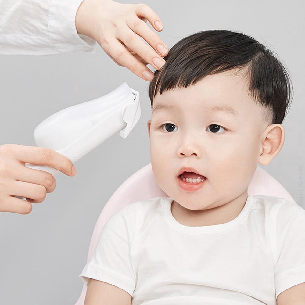 Tông đơ cắt tóc chân không tự động MiJia Rushan Tông đơ cắt tóc cho bé Tắt tiếng IPX7 Máy cắt gốm điện có thể tháo rời chống nước