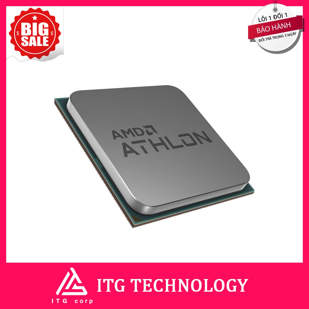 Bộ Vi Xử Lý Cpu Amd Ryzen Athlon 3000g Hàng Chính Hãng Shopee Việt Nam