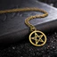 SQ Siêu Nhiên Dean Castiel Winchester Pentagram Mặt Trời Phim Và Truyền Hình Ngoại Vi Thời Trang Dây Da Vòng Cổ gif