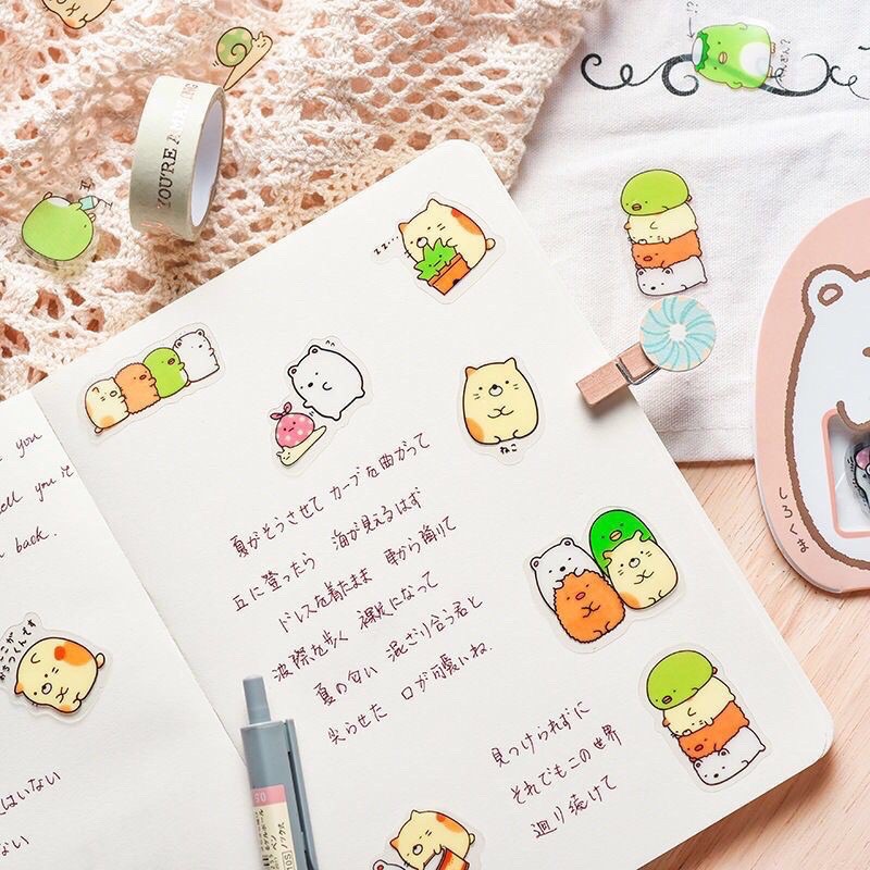 Sumikko Gurashi Decorative Sticker Books (335pcs) – Original