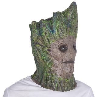 Mặt nạ Groot hài hước cho người lớn Thích hợp cho bữa tiệc Halloween và sân khấu ăn mặc
