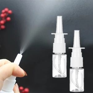 Chai xịt mũi 10/20/30ml bằng nhựa tiện dụng khi đi du lịch