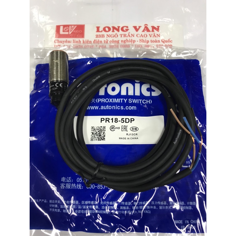 Cảm biến tiệm cận Autonics PR18-5DP 5mm NO-PNP 12-24VDC | Shopee Việt Nam