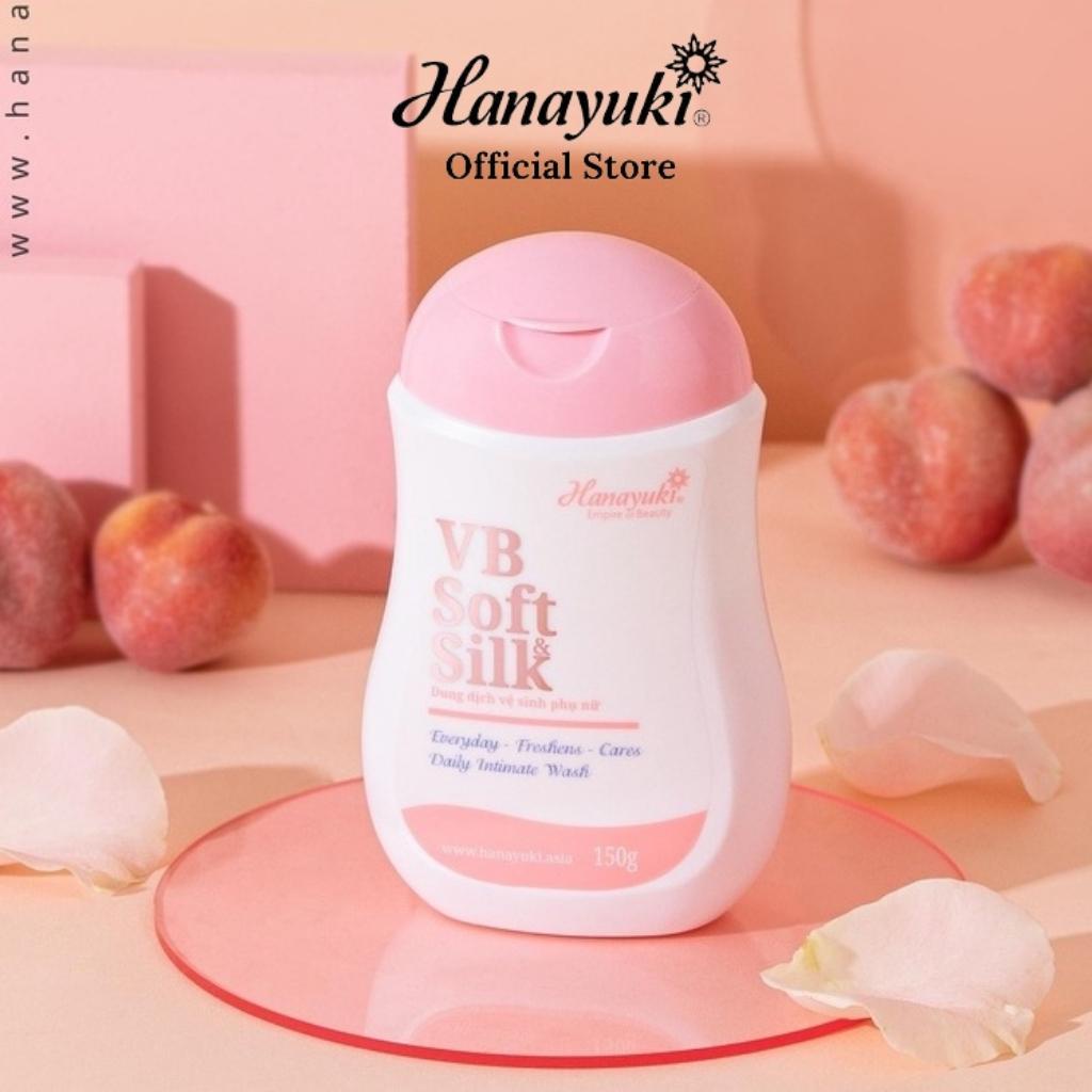Ảnh Dung Dịch Vệ Sinh Phụ Nữ VB Soft Silk Chính Hãng – Hana Soft Silk Hanayuki Chính Hãng Giúp Khử Mùi Vùng Kín 150g VS02 3