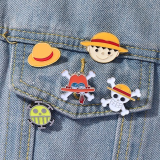 Ghim Cài Áo Phong Cách Hoạt Hình One Piece