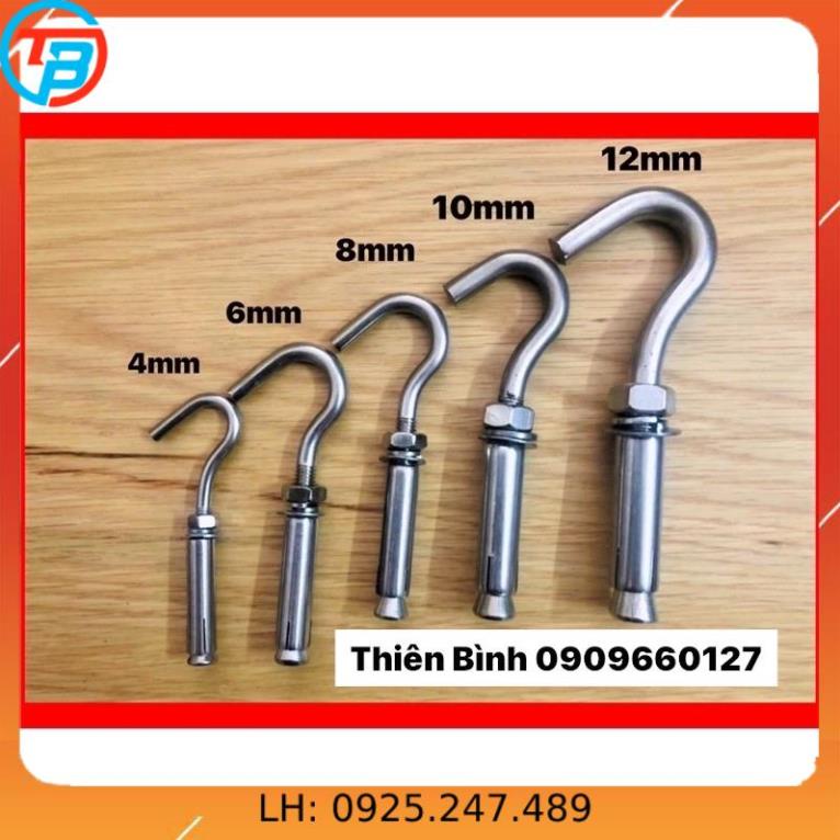 Nở Móc INOX 304 ( Bulong Nở Móc - Tắc Kê Nở Móc ) cáp thép Sài Gòn ...