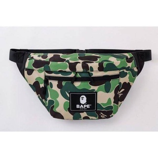 BAPE Tạp Chí Phụ Kiện Gói Thể Thao Ngực Túi Dành Cho Nam Nữ Hợp Thời Trang Thương Hiệu Thắt Lưng Đeo Vai Túi Đeo Ngang Thời Trang