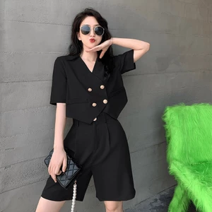 SET BỘ ÁO VEST ĐÍNH NÚT THỜI TRANG PHONG CÁCH QUÝ CÔ SÀNH ĐIỆU ( CÓ SIZE XXL) HIYU STORE