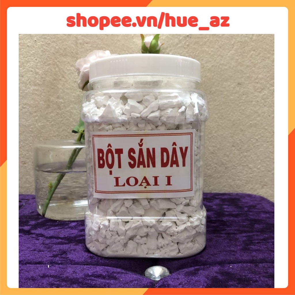 Bột sắn dây hộp 1kg trắng sạch - Đặc sản Huế