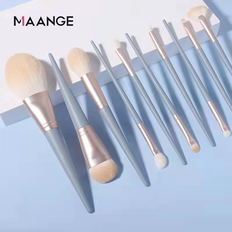Bộ 10 Cọ Trang Điểm MAANGE Thích Hợp Cho Người Mới 51079