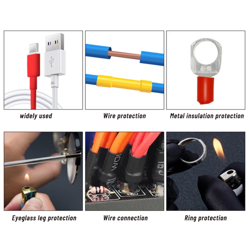 Bộ 164 ống co nhiệt nhiều kích cỡ bọc dây điện chuyên dụng