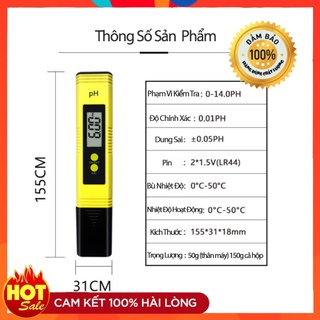 Bút đo PH, đo độ axit, Bút đo chất lượng nước TDS. Máy đo chất lượng nước (hàng xuất Âu Mỹ)