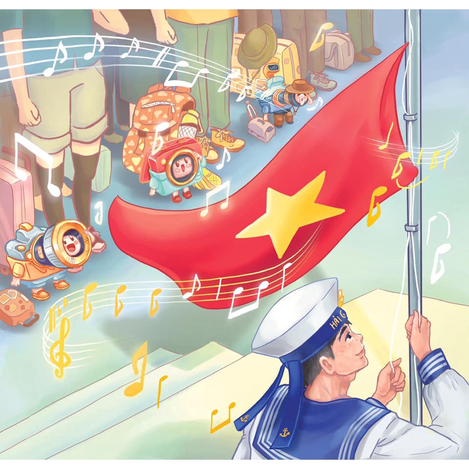 Ảnh Sách - Cà nóng chu du Trường Sa - Kim Đồng 3