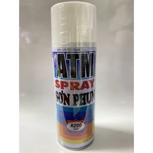 Sơn phun ATM SPRAY màu trắng bền đẹp