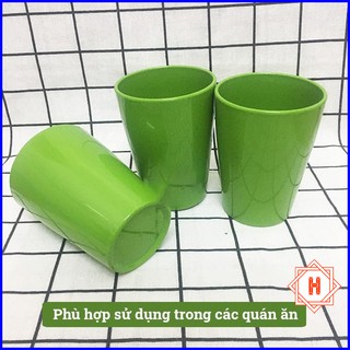 Cốc nhựa phíp Song Long 3 size cho nhà hàng, quán ăn, gia đình { H }