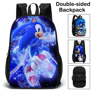 Bán Hàng 3D In Hình Hoạt Hình Hai Mặt Túi Đi Học Trẻ Em Anime Mới Sonic Học Sinh Ba Lô Cho Học Sinh Bé Gái Bé Trai