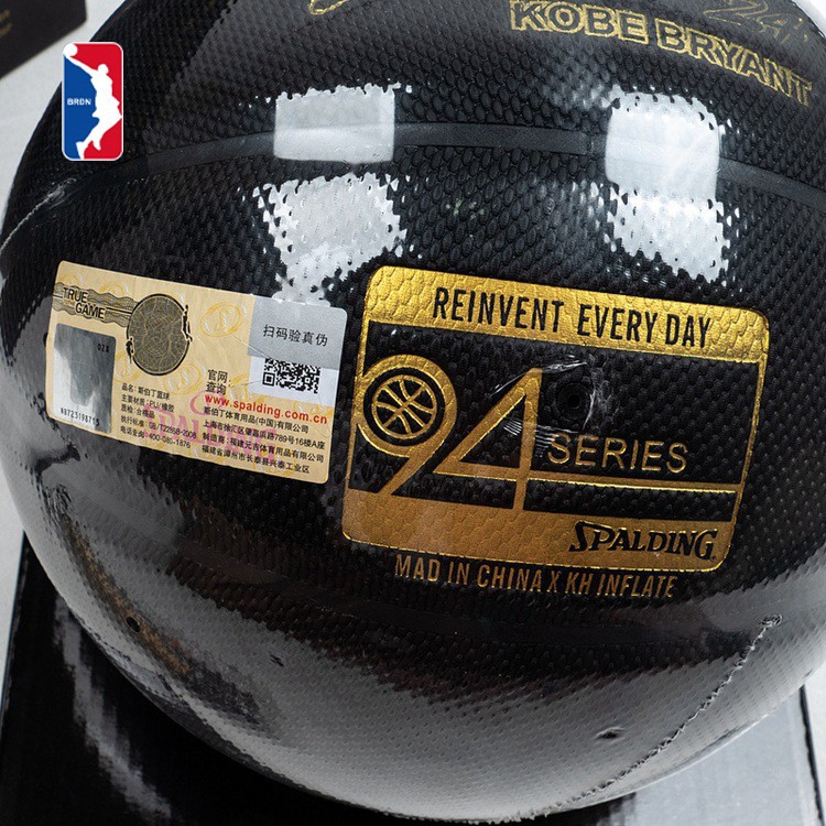 Bóng Rổ Da Spalding – Size7 – Bản Kobe Briant - Tặng Bơm + Balo rút + Kim bơm + Túi lưới SIÊU HOT