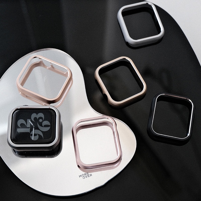 Ốp lưng kim loại chống sốc hợp kim nhôm bán kèm cho Apple Watch S11 SE3 S10 S9 S8 SE S7 S6 46mm 42mm 40mm 44mm 41mm 45mm Iwatch Case