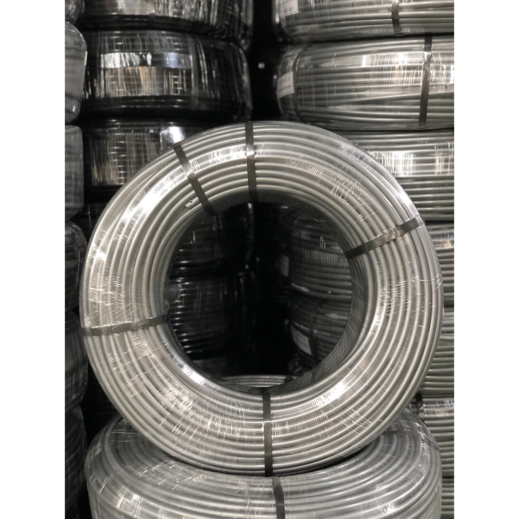 Ống LDPE 6mm CUỘN 200M BAC , ĐEN nhựa nguyên sinh 100% loại tốt, ống dây tưới cây, tưới phun sương, tưới nhỏ giọt...