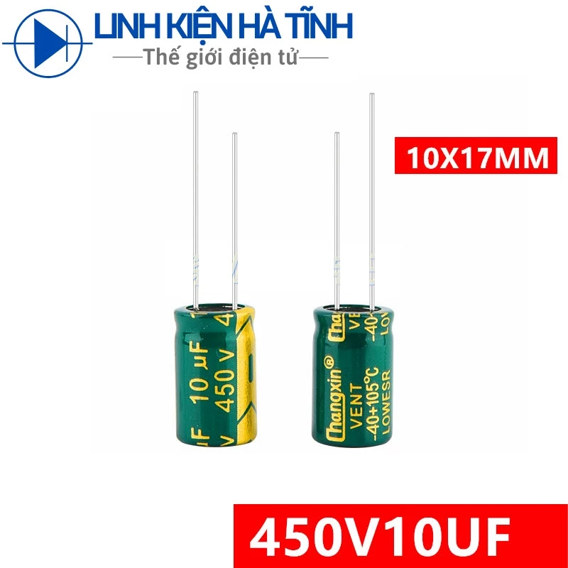 TỤ HÓA 10UF 450V