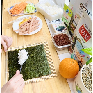 Combo 3 Túi Rong biển Cuộn Cơm Genkai 9 lá/gói  - Rong Biển Cuốn Cơm Làm Kimbap Làm Sushi