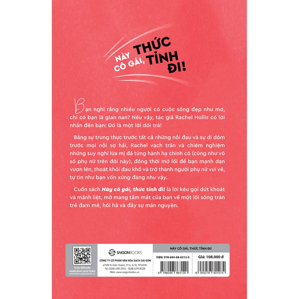 SÁCH: Này cô gái, thức tỉnh đi! (Girl, Wash Your Face) - Tác giả: Rachel Hollis