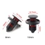 VVDZA 20 Chiếc Chốt Nắp Động Cơ Bảng 8 Mm 10 Mm Lỗ Ốp Lưng Đẩy Pin