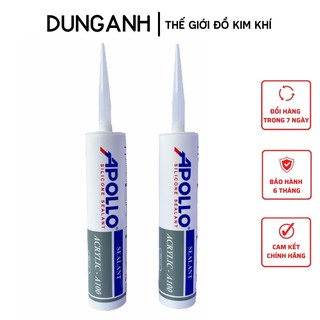 Keo silicon kim khí Dung Anh, keo apollo A100 300ml
