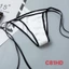 QD018 Quần lót lọt khe lụa satin buộc dây siêu đẹp siêu hot - Kelly Wang