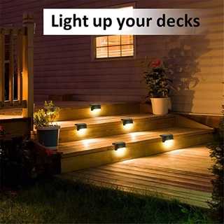 Ảnh 5 – Đèn Led Năng Lượng Mặt Trời Chống Thấm Nước Gắn Hàng Rào / Cầu Thang / Hành Lang / Sân Vườn