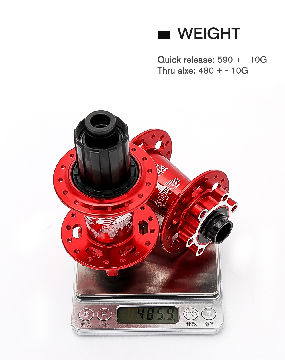 Mô tả Tanke 120 Clicks 32H MTB Bike Hub 6 Pawls 3 răng 6 Vòng bi Cassette Bánh đà 7-12 tốc độ 32 lỗ Phanh đĩa Trung tâm xe đạp - 8