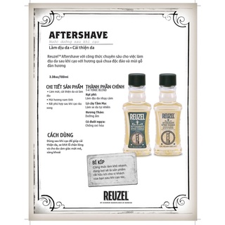 Dưỡng Da Sau Khi Cạo Râu REUZEL  AfterShave - Hàng Chính Hãng