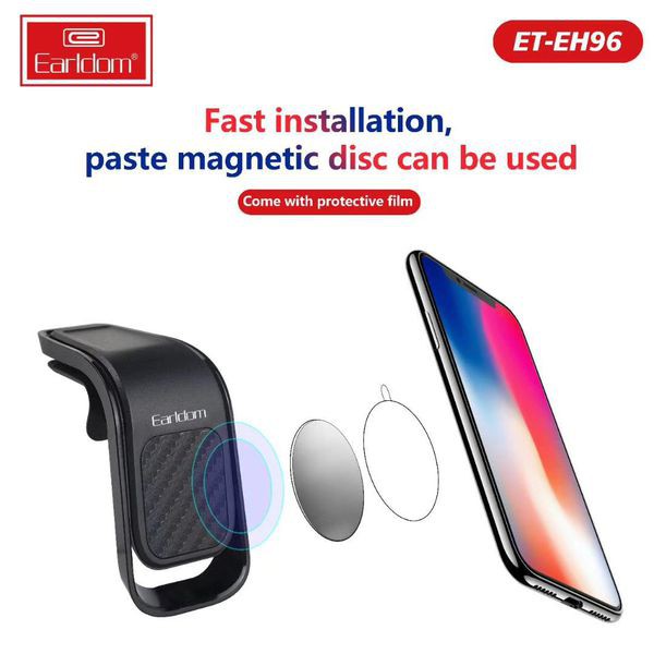 Giá Đỡ Điện Thoại Trên Ô Tô Dạng Hít Gài  Cửa Gió Điều Hoà Trên Ô Tô xe hơi Earldom EH – 96