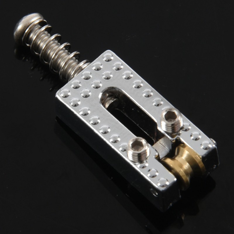 6 Con Lăn Cầu Tremolo Yên Có Cờ Lê Cho Fender Strat Tele Đàn Guitar Điện Màu Chrome
