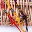 Phụ kiện thủ công dệt Nylon, nút thắt nhiều màu đỏ Trung Quốc, tua rua trang trí, dấu trang, dây buộc làm tay
