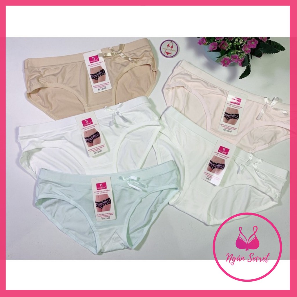 Combo 10 quần lót cotton nữ Thái Lan 35 - 50kg, vải cotton cao cấp mềm mịn, co dãn tốt